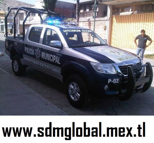 EQUIPAMIENTO  PATRULLAS SUBSEMUN TORRETA SIRENA BOCINA PARA PATRULLAS TIPO SUBSEMUN PARA LA POLICIA MUNICIPAL ESTATAL Y FEDERAL SDM GLOBAL MEXICO TODO EN SEGURIDAD