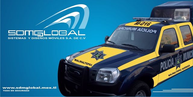 EQUIPAMIENTO  PATRULLAS SUBSEMUN TORRETA SIRENA BOCINA PARA PATRULLAS TIPO SUBSEMUN PARA LA POLICIA MUNICIPAL ESTATAL Y FEDERAL SDM GLOBAL MEXICO TODO EN SEGURIDAD